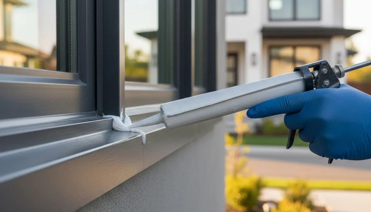 Professional caulking and sealing by house painters in Portland, OR protecting home exteriors from moisture