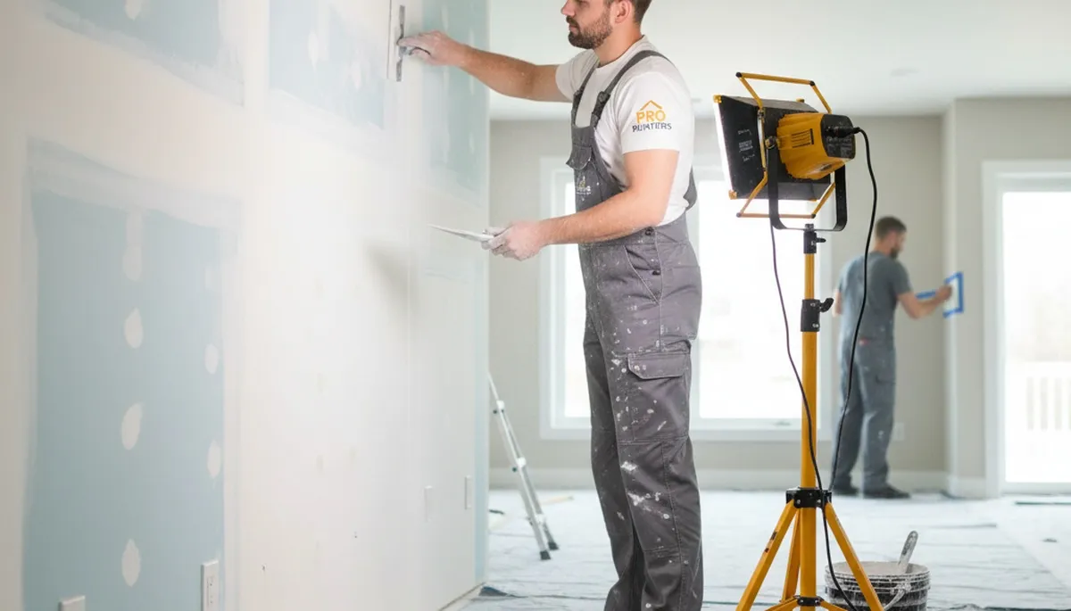 Professional drywall repair and wall restoration in Portland, OR home interior by expert painters