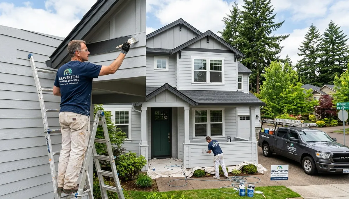 Professional house painters in Portland OR providing expert exterior and interior painting services
