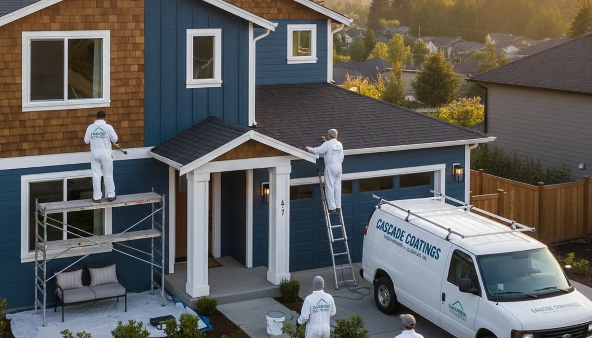 Professional house painting service in Portland, OR by paintersportlandor.com