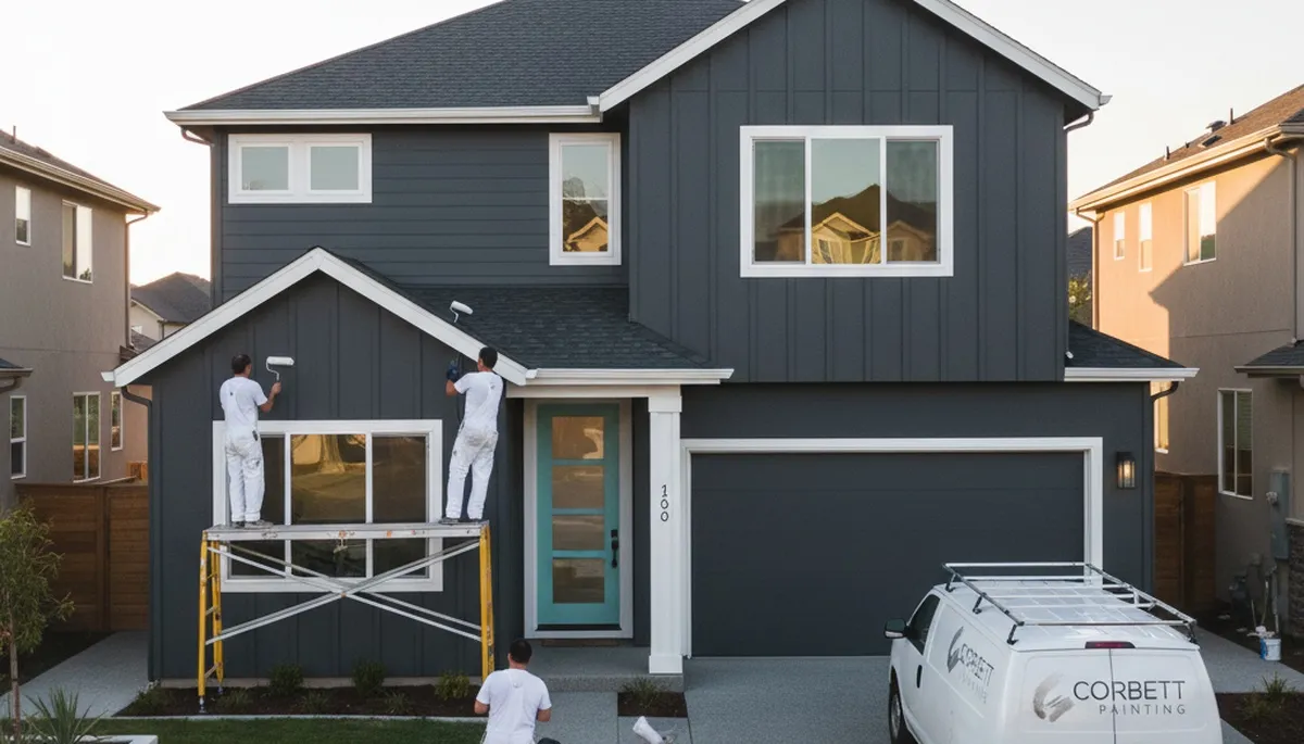 Portland, OR house painters providing professional interior and exterior painting services
