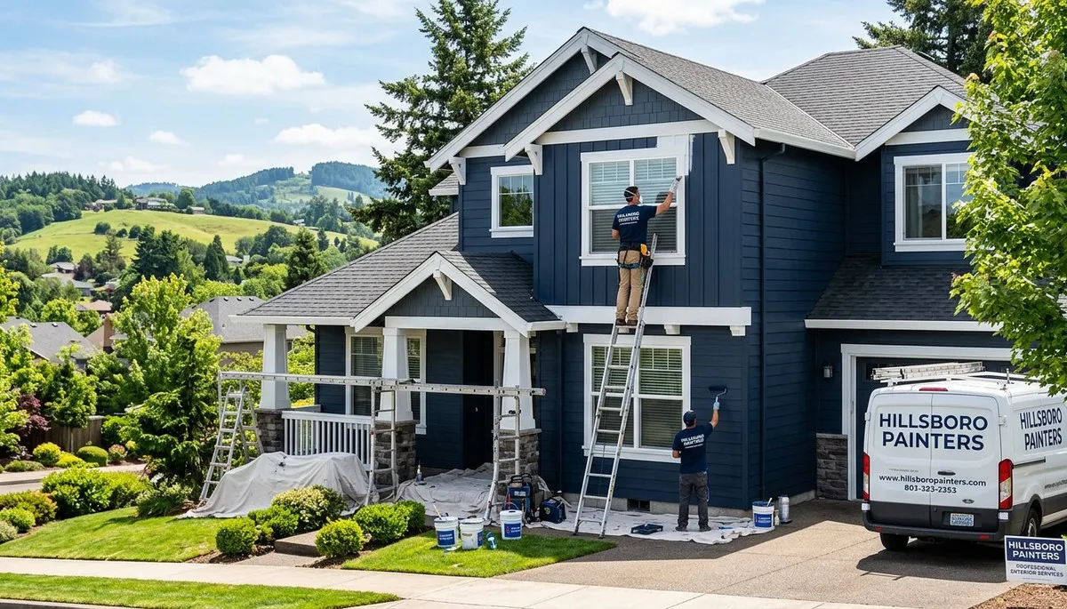 Professional house painters in Portland OR providing expert residential painting services