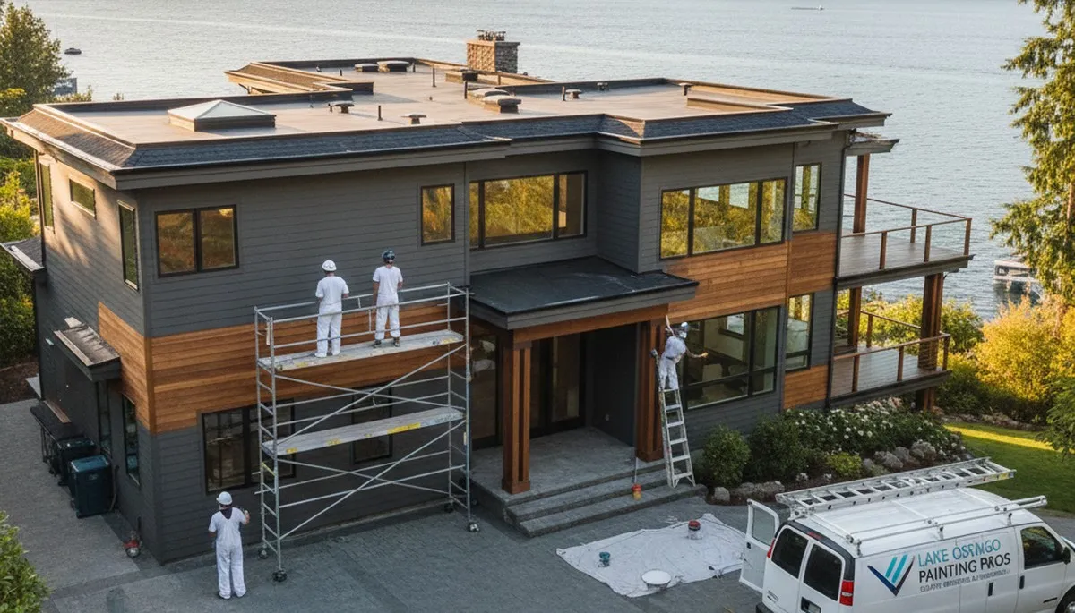 Professional house painters in Portland OR providing exterior and interior painting services