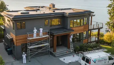 Professional house painters in Portland OR providing exterior and interior painting services
