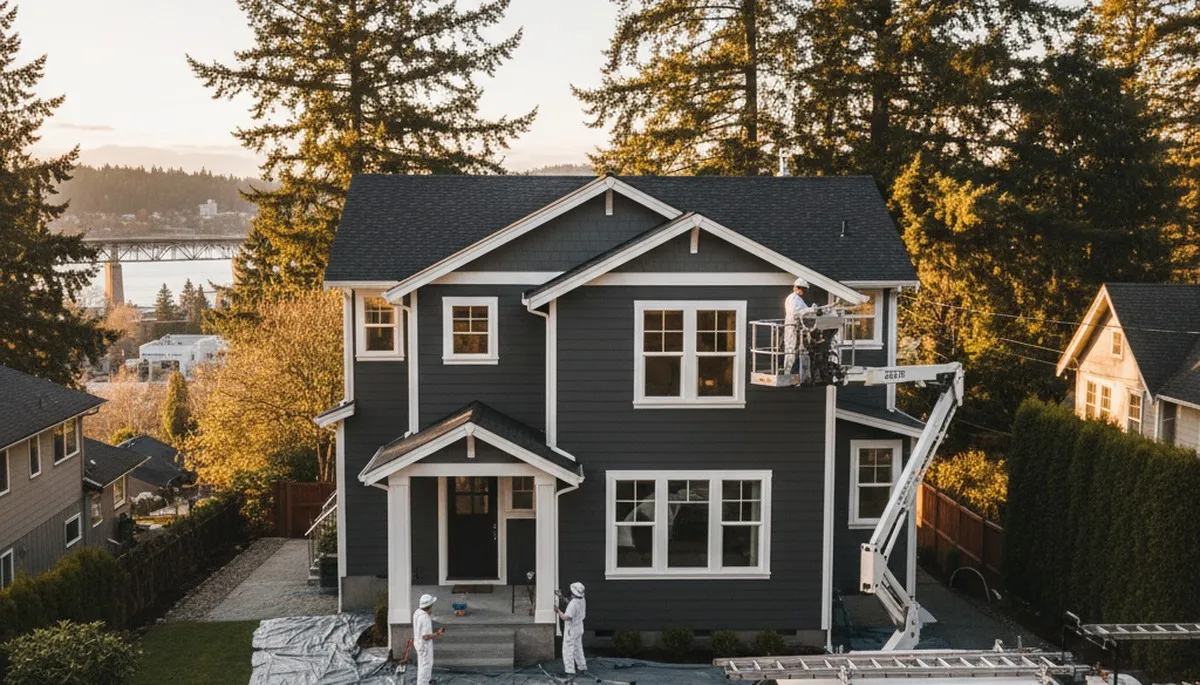 Professional house painting service in Portland, OR for residential exterior and interior projects