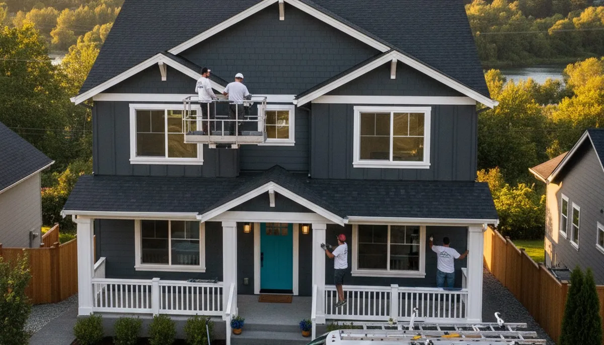 Portland, OR house painters delivering professional interior and exterior painting services