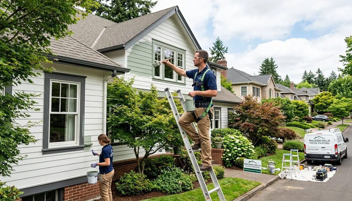 Professional house painters in Portland OR providing expert residential painting services