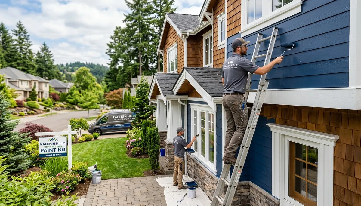 Professional house painters in Portland OR providing expert residential exterior painting services