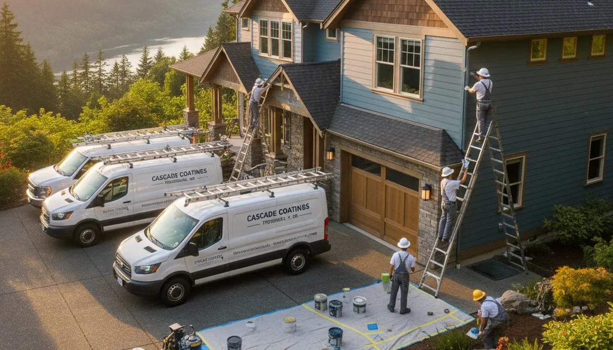 Professional house painting service in Portland, OR for residential exterior and interior homes