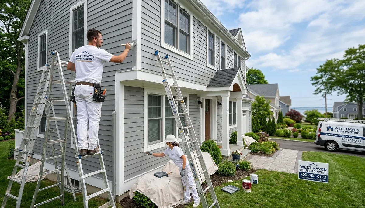 Professional house painters in Portland OR providing expert residential exterior painting services