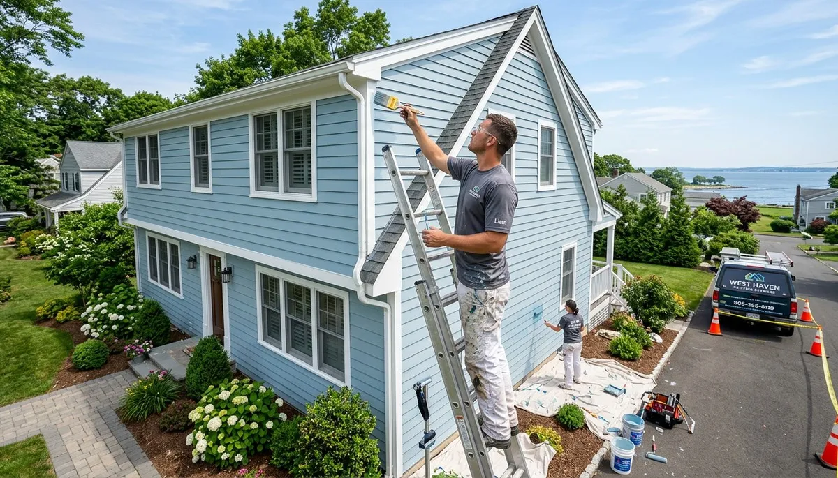 Professional house painters in Portland OR providing expert exterior and interior painting services