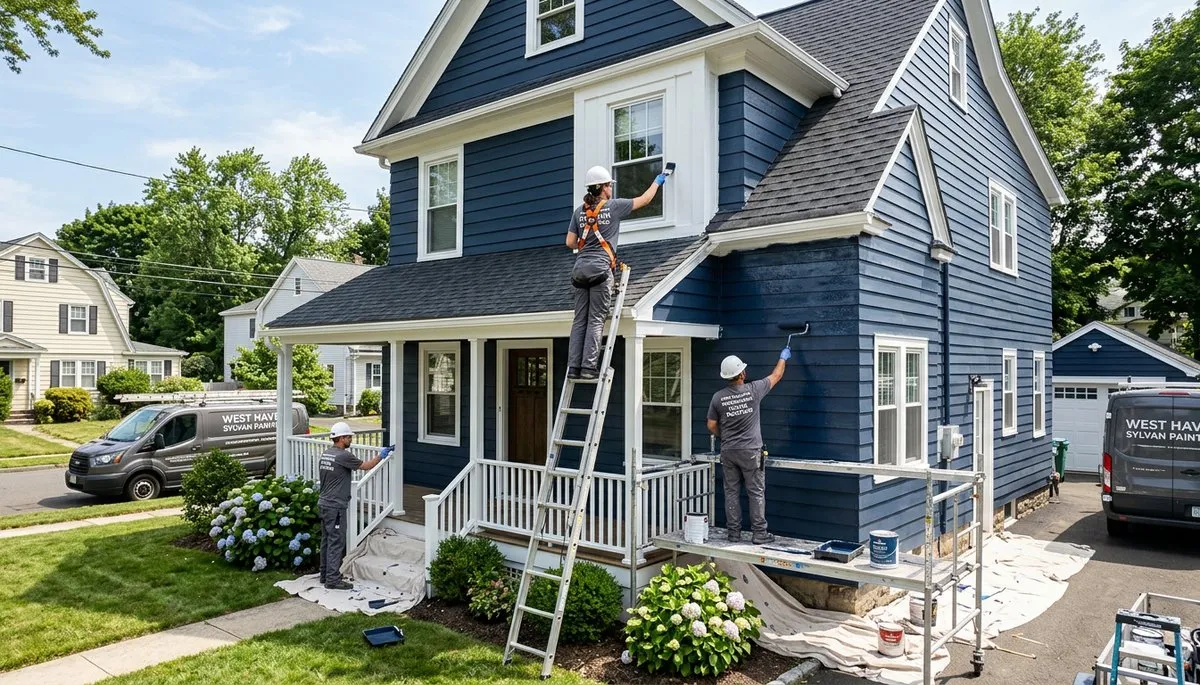 Professional house painters in Portland OR providing exterior and interior painting services